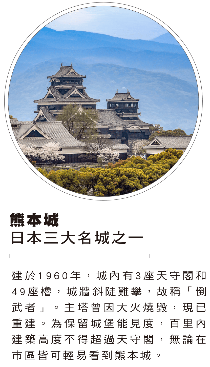熊本城 日本三大名城之一