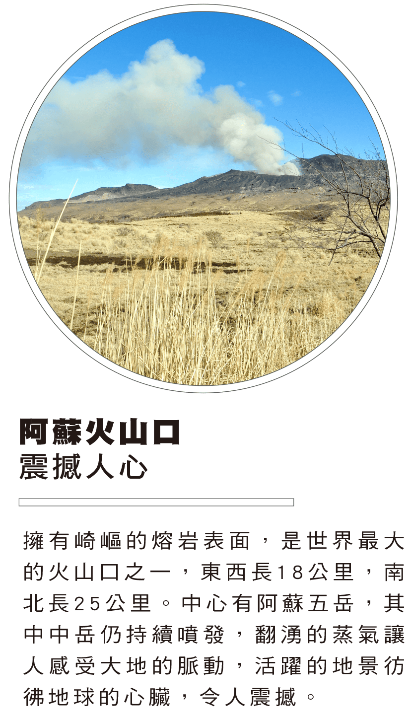 阿蘇火山口 震撼人心